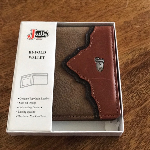 Justin Boots Other - NWT Justin Leather Billfold